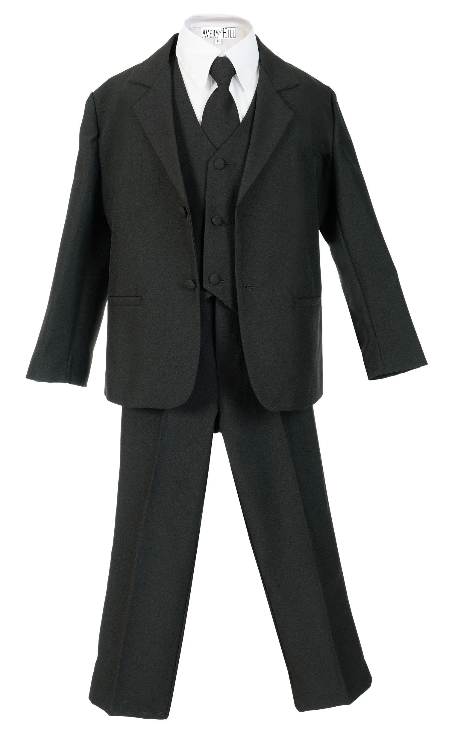 5 Piece Boys Dress Suit