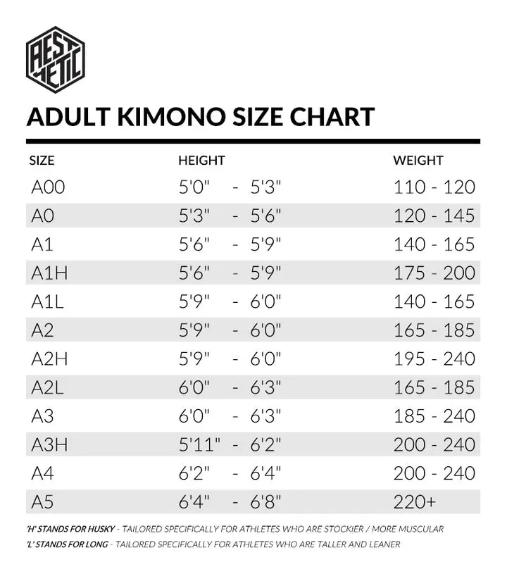 Aesthetic "Kikko" BJJ Gi - White