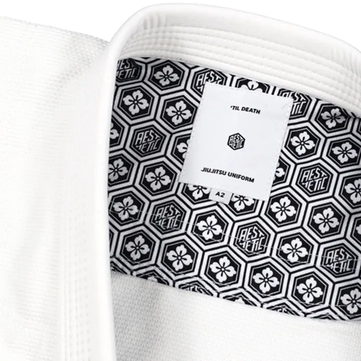 Aesthetic "Kikko" BJJ Gi - White