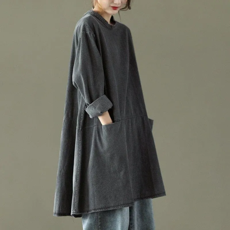 Aila Vintage Denim Shirt