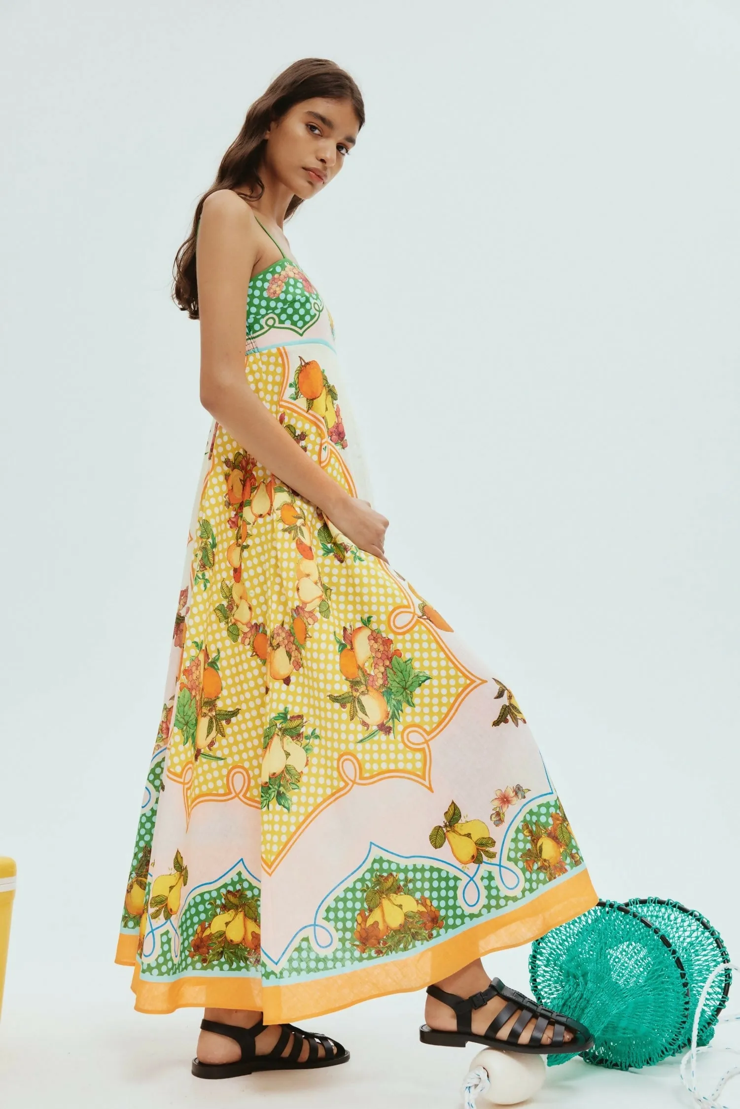 Alemais Lemonis Sundress Multicolour Size 10