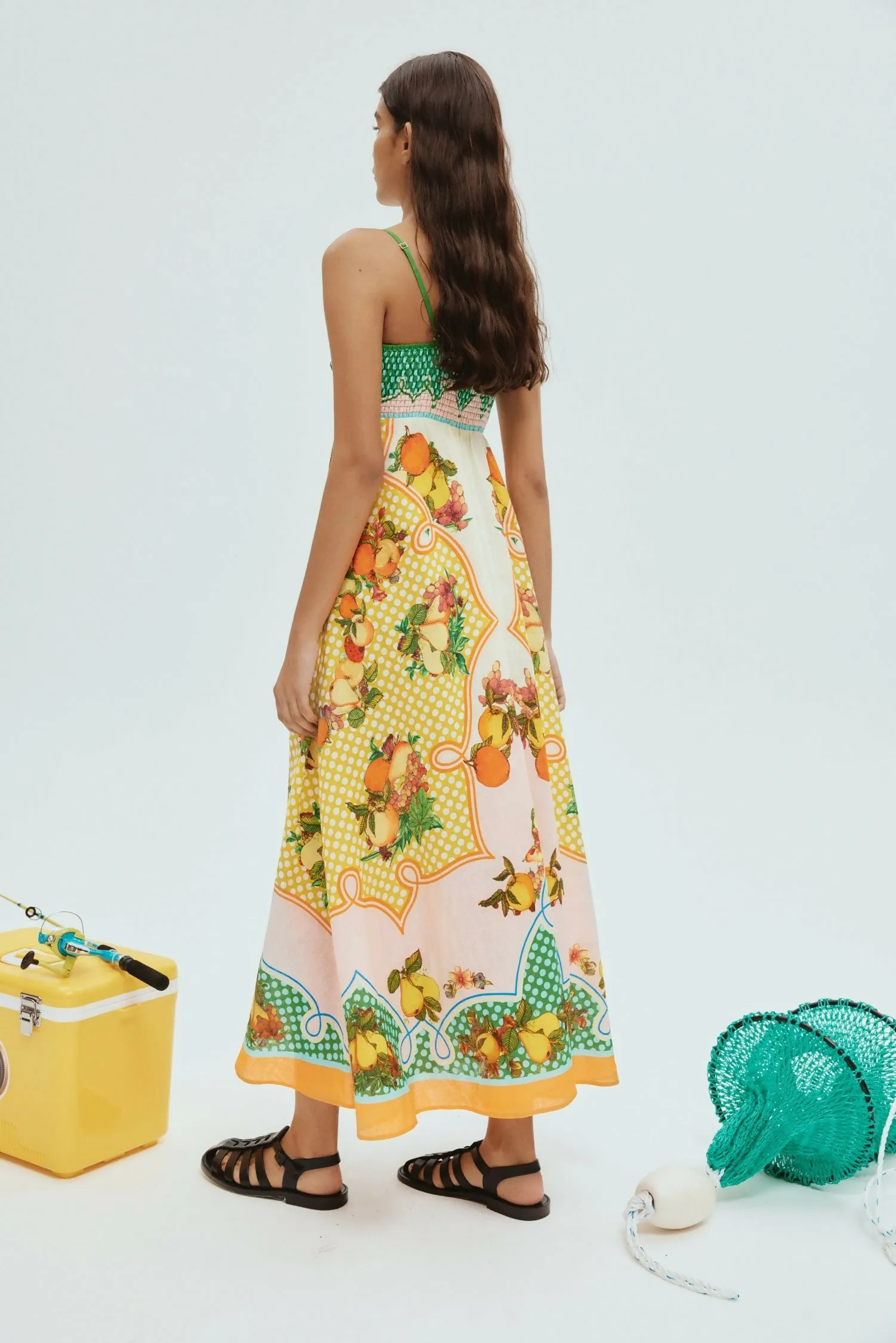 Alemais Lemonis Sundress Multicolour Size 10