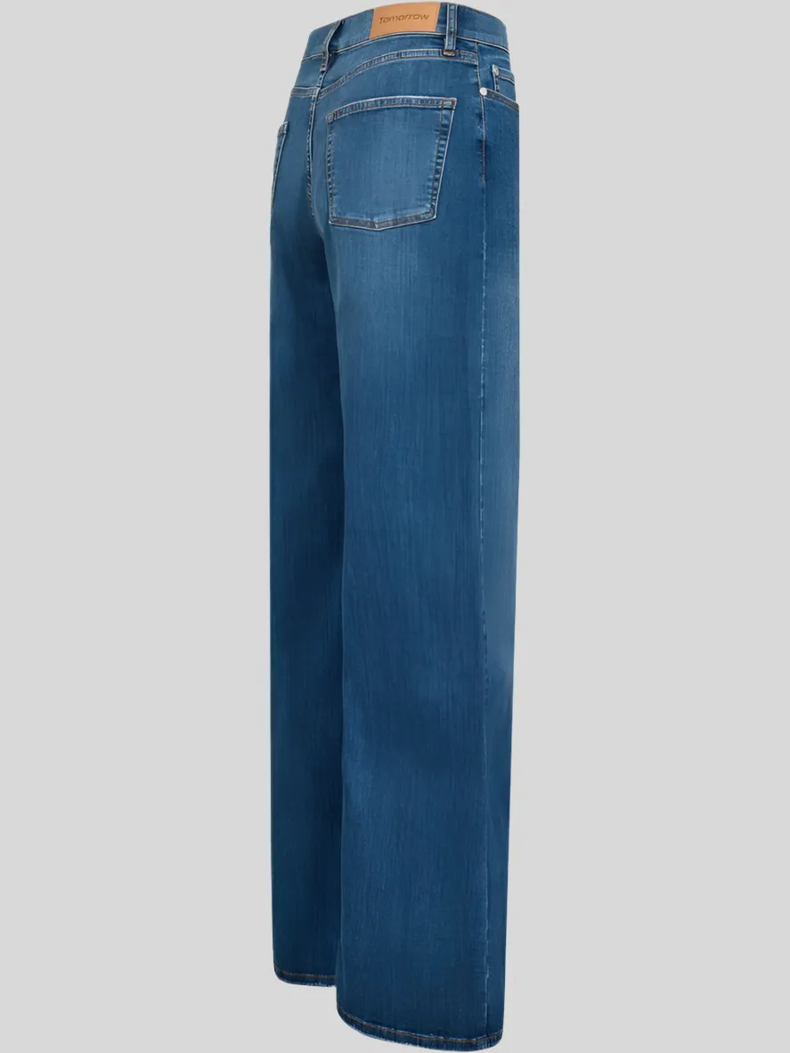 Arizona Casual Wide Jeans 32" - Wash Dark Florence