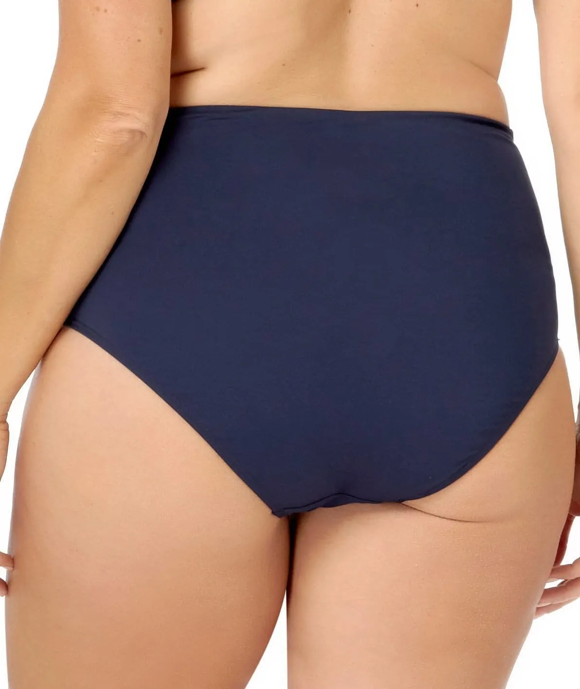 Artesands Plains High Waist Brief - Navy