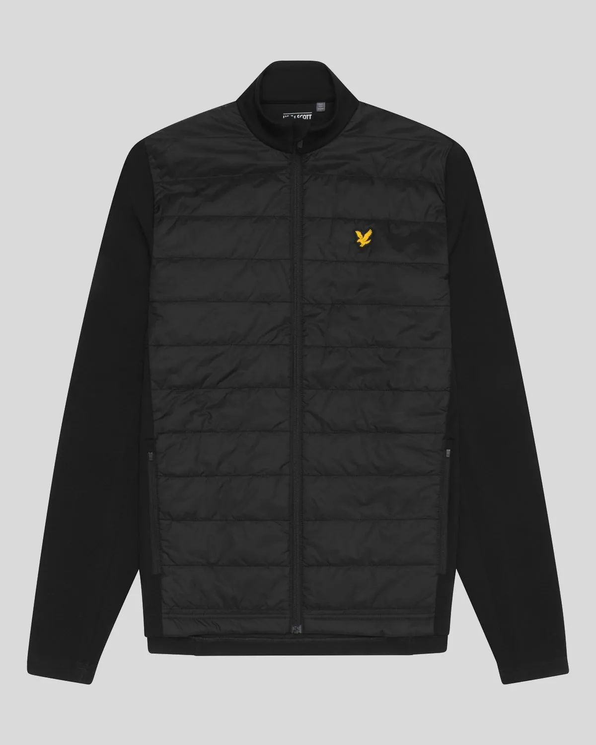 Baffle Quilted Golf Full Zip Jacket