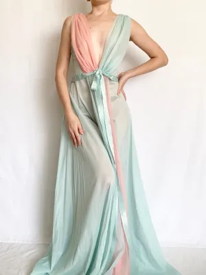 Barbie Swan Lake 1950s Bicolor Nylon Gown (S)