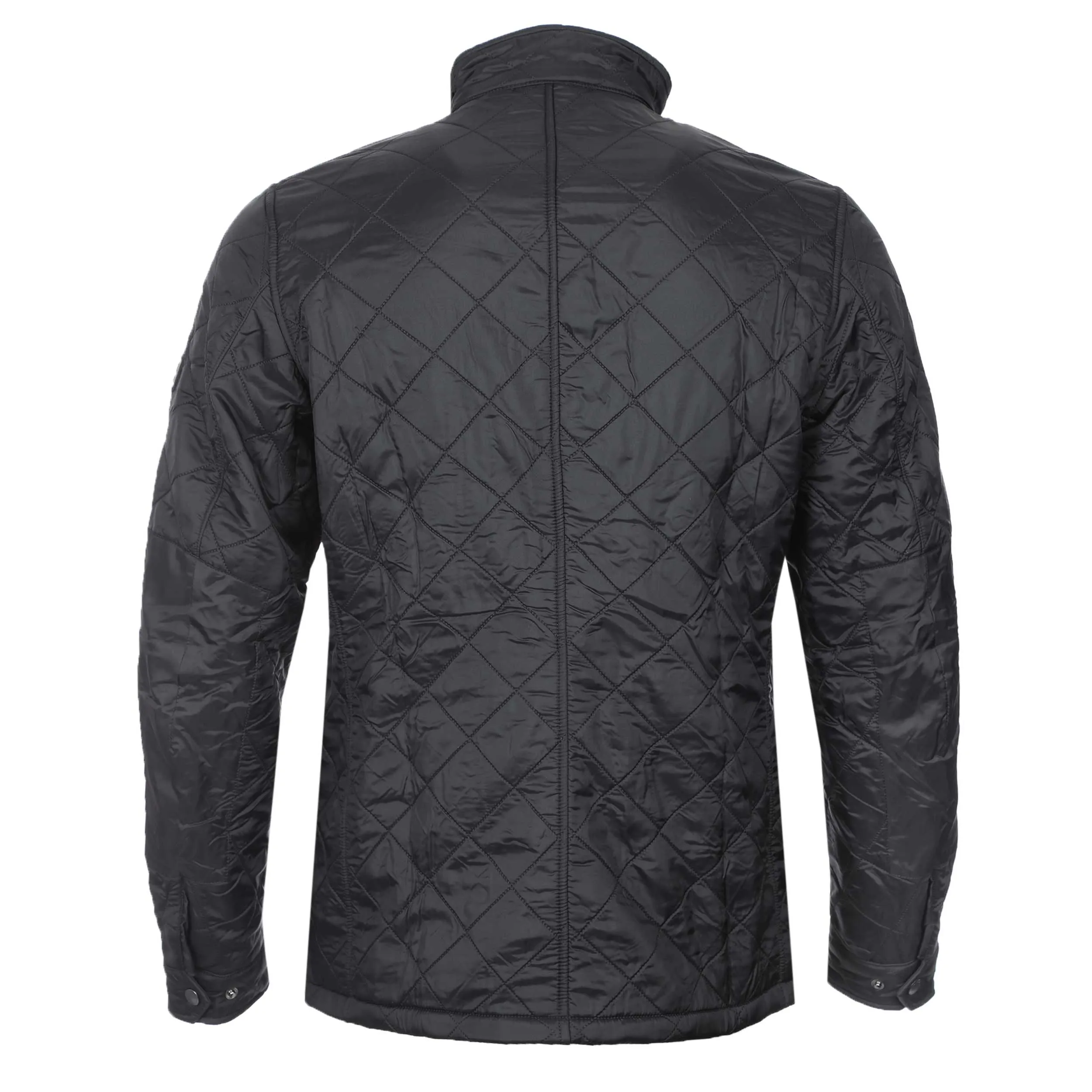 Barbour Tourer Ariel Polarquilt Jacket in Black