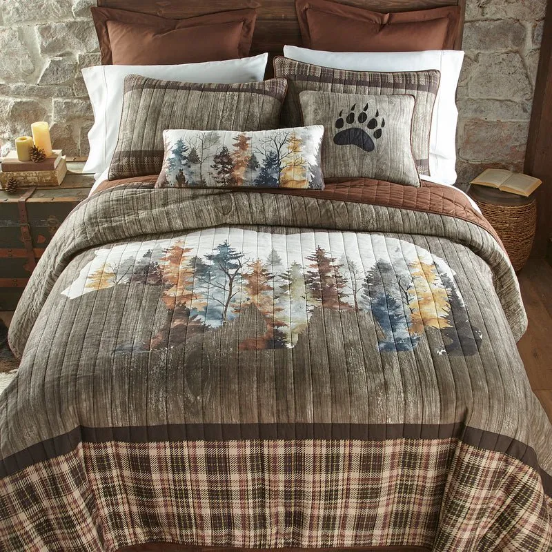 Bear Mirage Bedding Collection - King