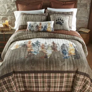 Bear Mirage Bedding Collection - King