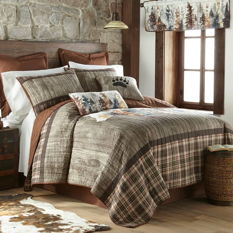 Bear Mirage Bedding Collection - King