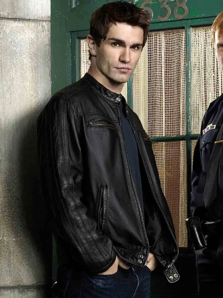 Being Human Sam Witwer Leather Jacket