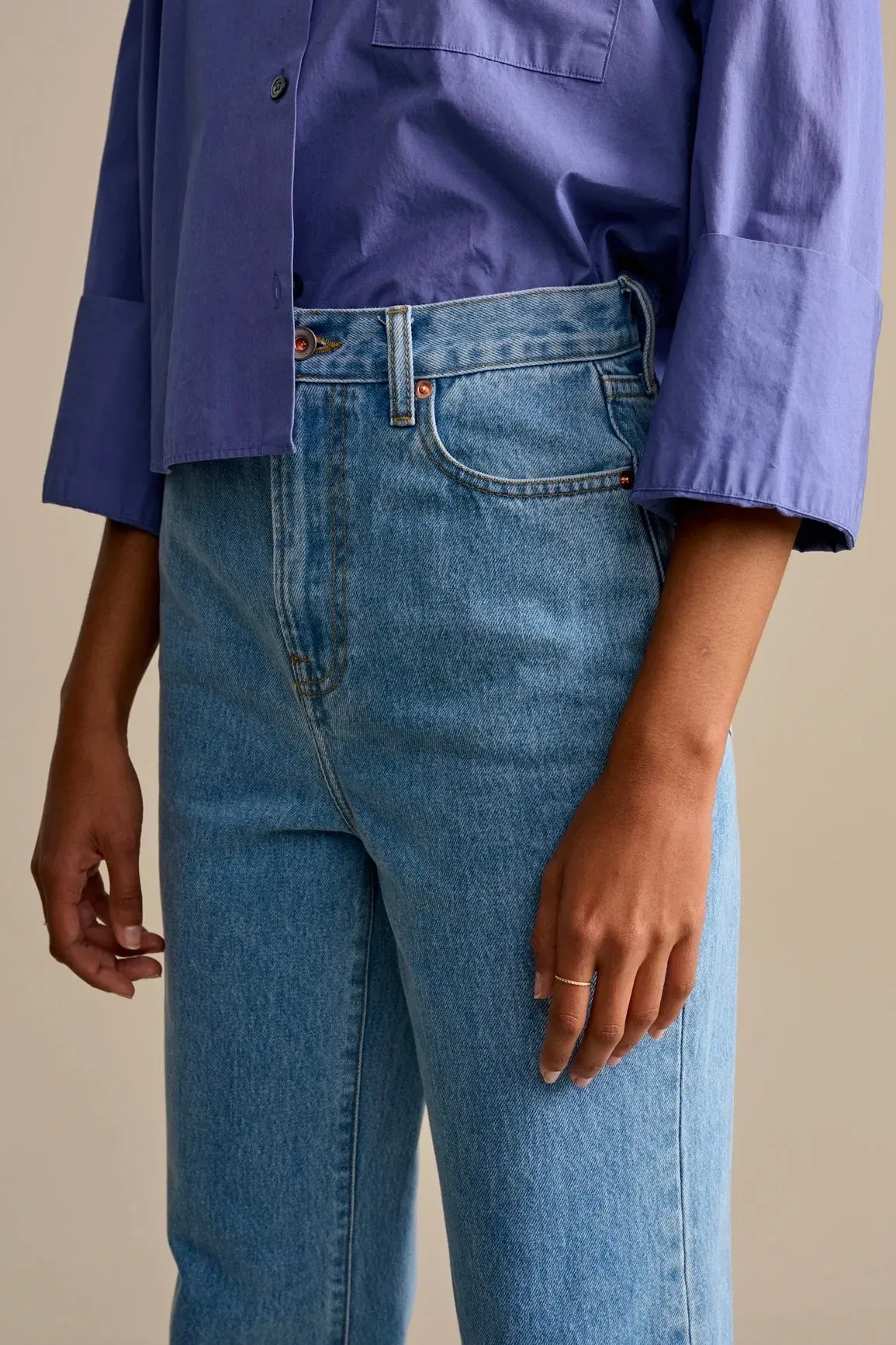 Bellerose- Prince Jeans: Medium Bleach