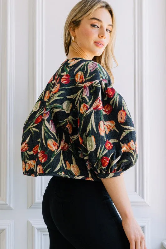 Black Quilted Jacket