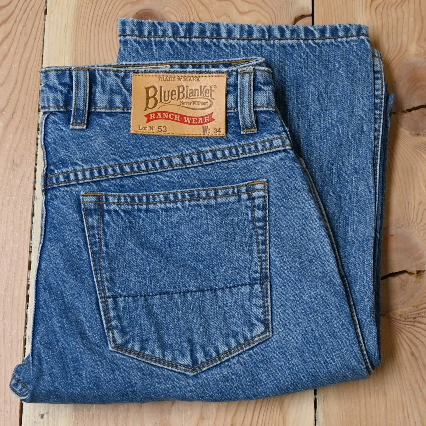 Blue Blanket Ladies Light Denim Jean