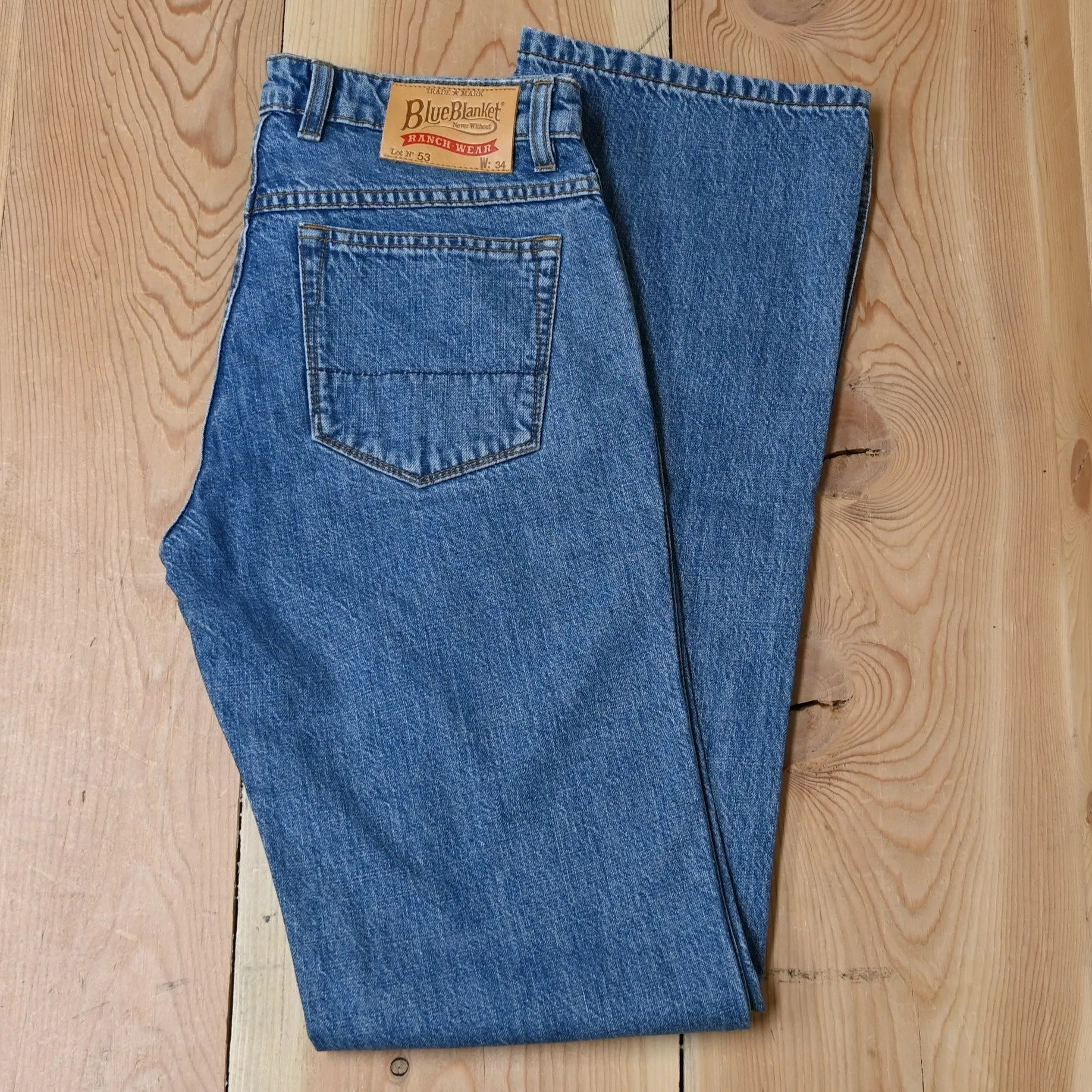 Blue Blanket Ladies Light Denim Jean