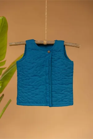 Brimming Blue - Boys Quilted Jacket