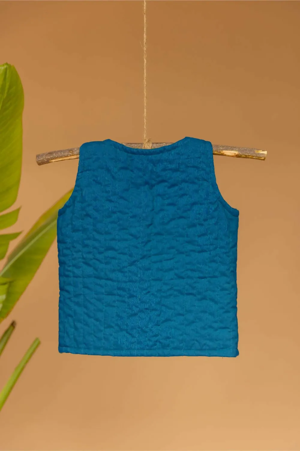 Brimming Blue - Boys Quilted Jacket