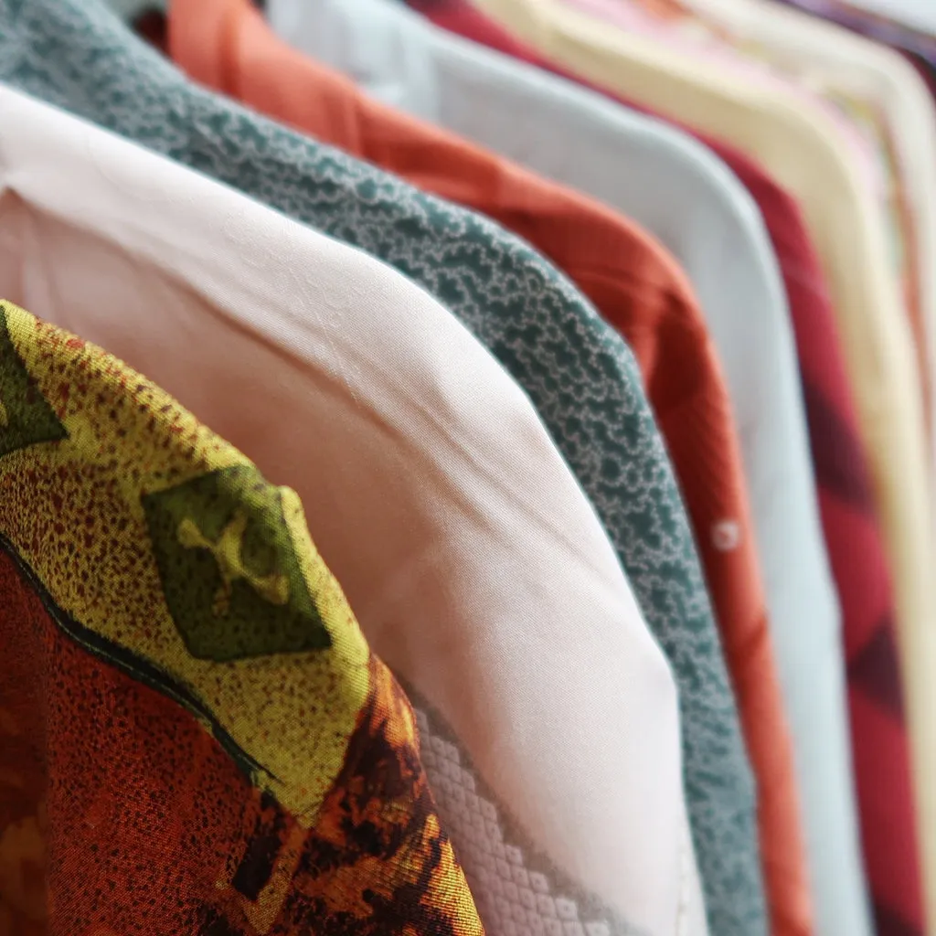 Bundle 15pcs Silk Colored Haori Jacket Wholesale Bulk Free Shipping #373