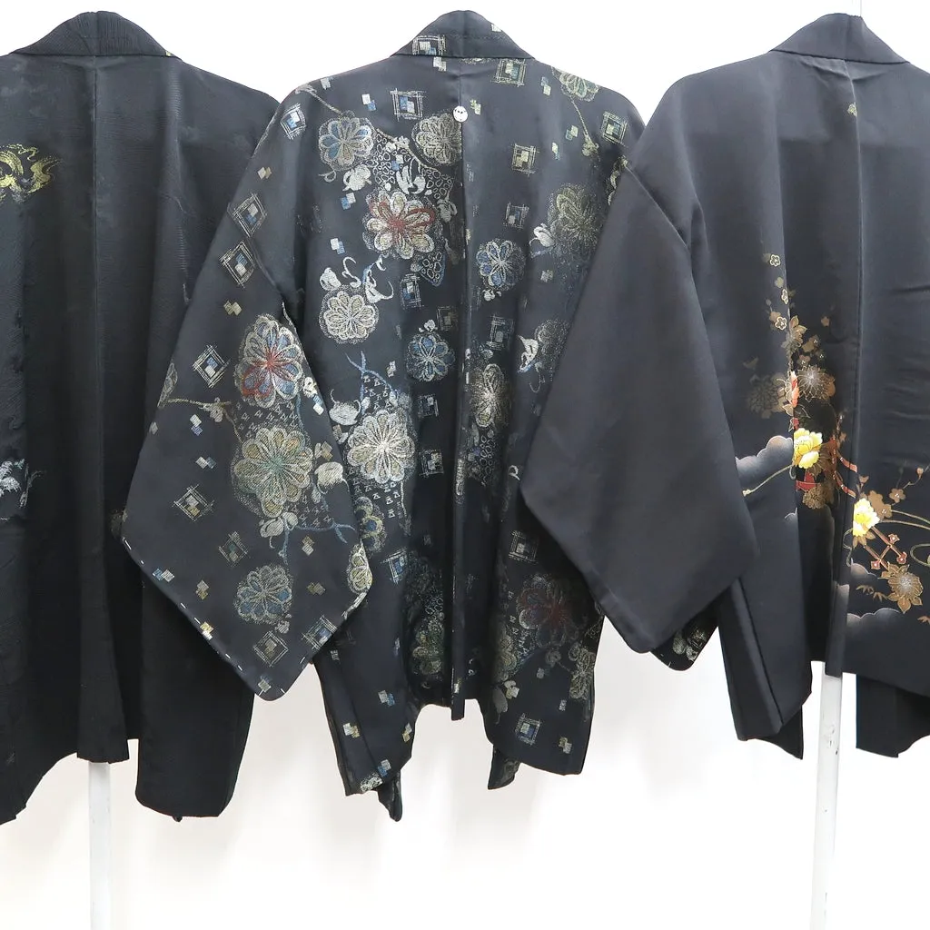 Bundle 15pcs Silk Haori Jacket Wholesale Bulk Free Shipping #535