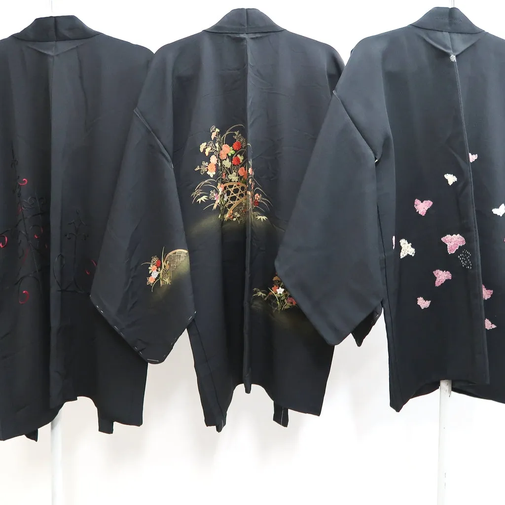 Bundle 15pcs Silk Haori Jacket Wholesale Bulk Free Shipping #535