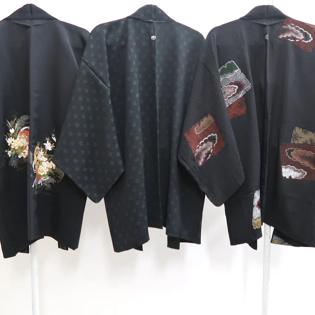 Bundle 15pcs Silk Haori Jacket Wholesale Bulk Free Shipping #535
