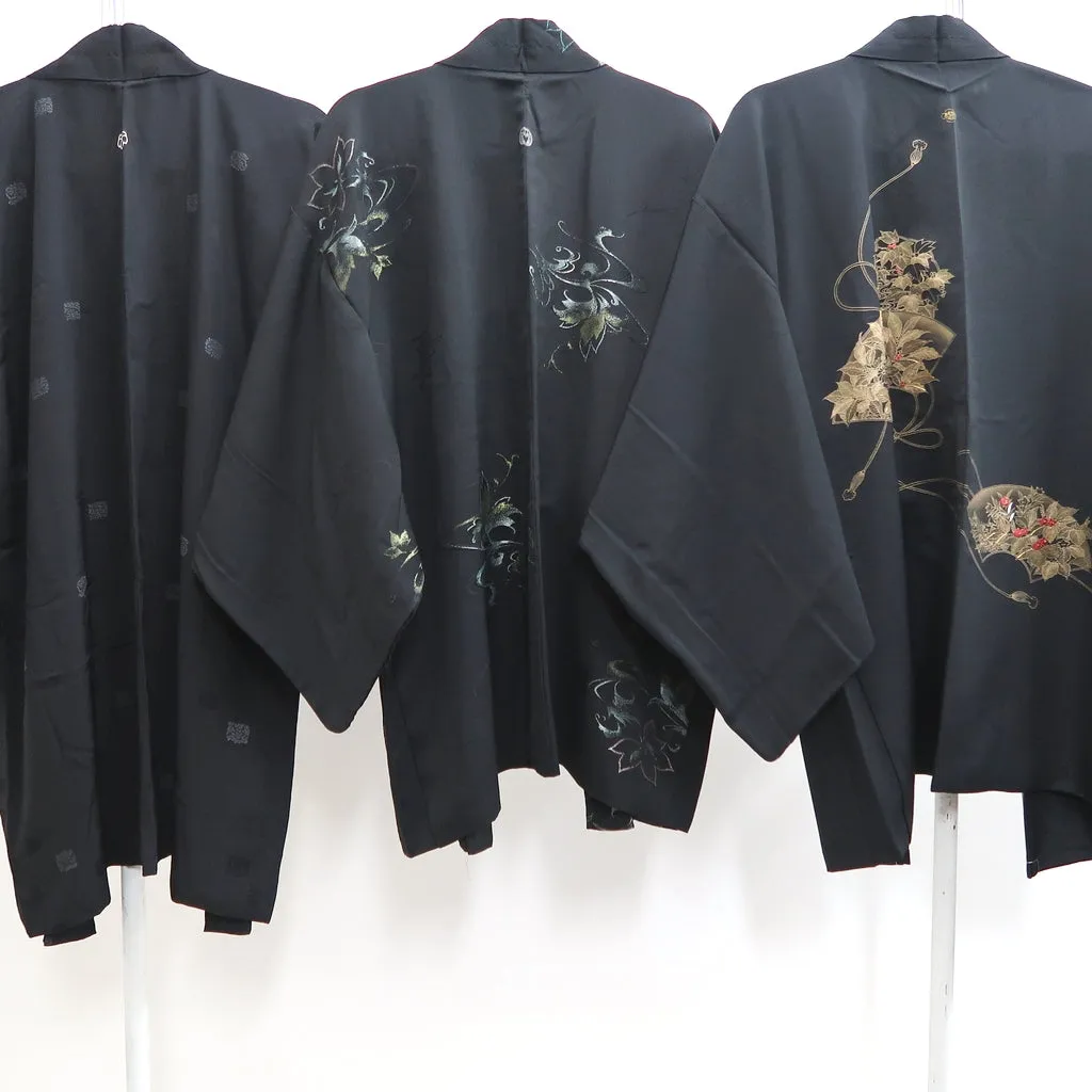 Bundle 15pcs Silk Haori Jacket Wholesale Bulk Free Shipping #535