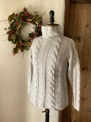 Cable Knit Cashmere Jumper