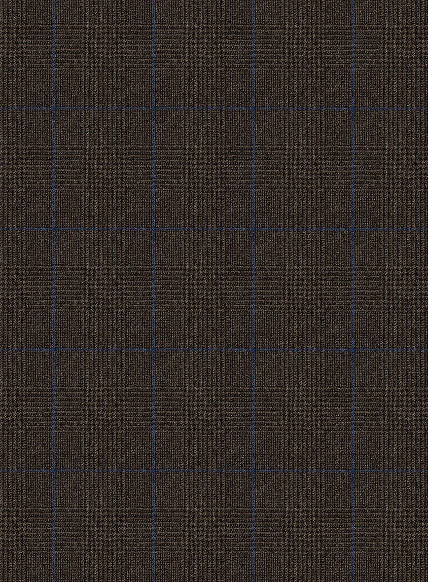 Caccioppoli Lenana Glen Brown Wool Jacket