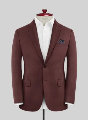 Caccioppoli Sun Dream Svoldo Maroon Wool Jacket