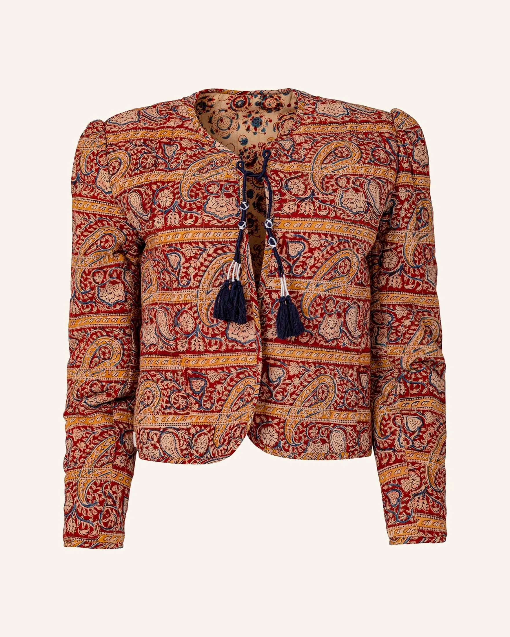 Camille Pasha Paisley Reverso Jacket