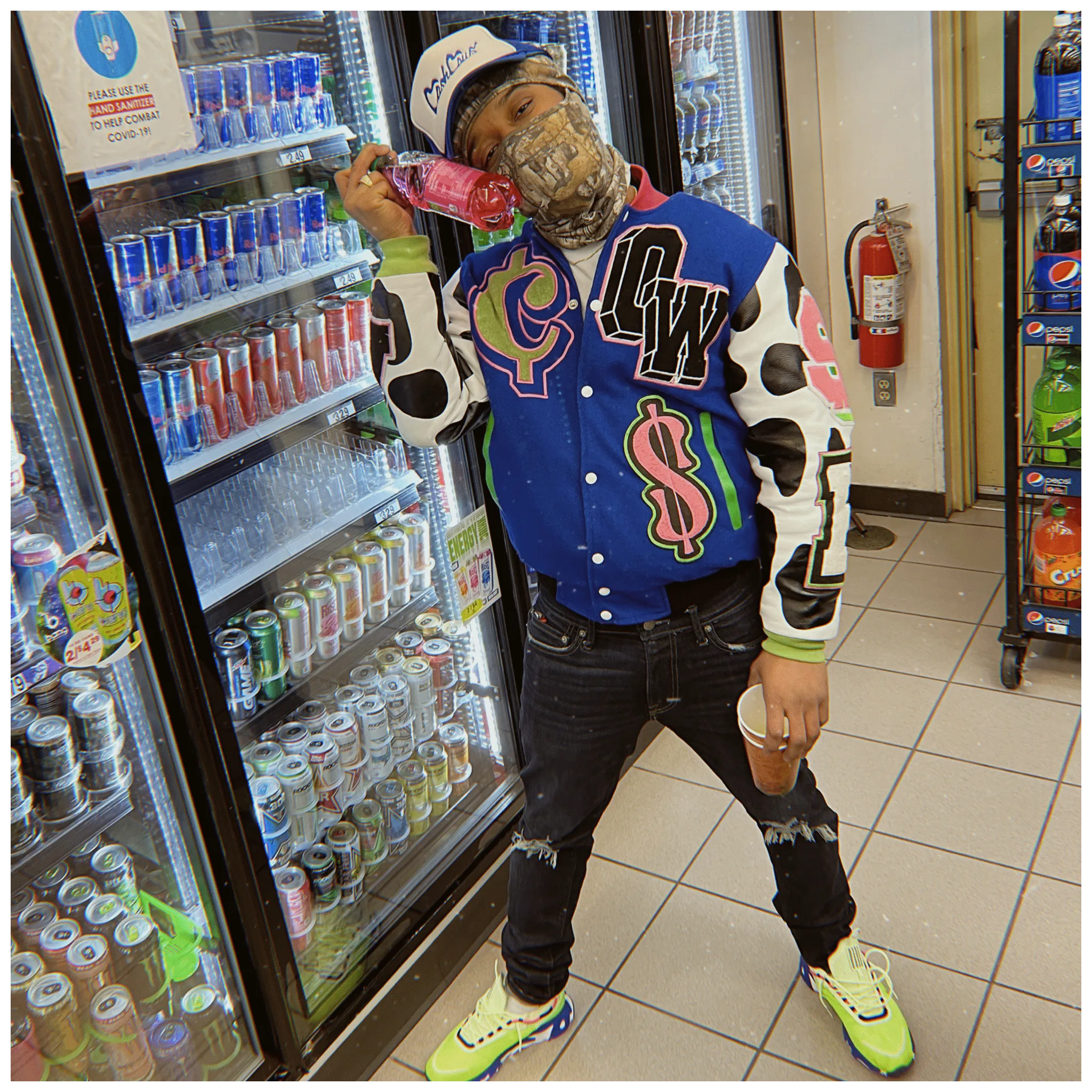 Cash Cow Clothes Varsity Jacket