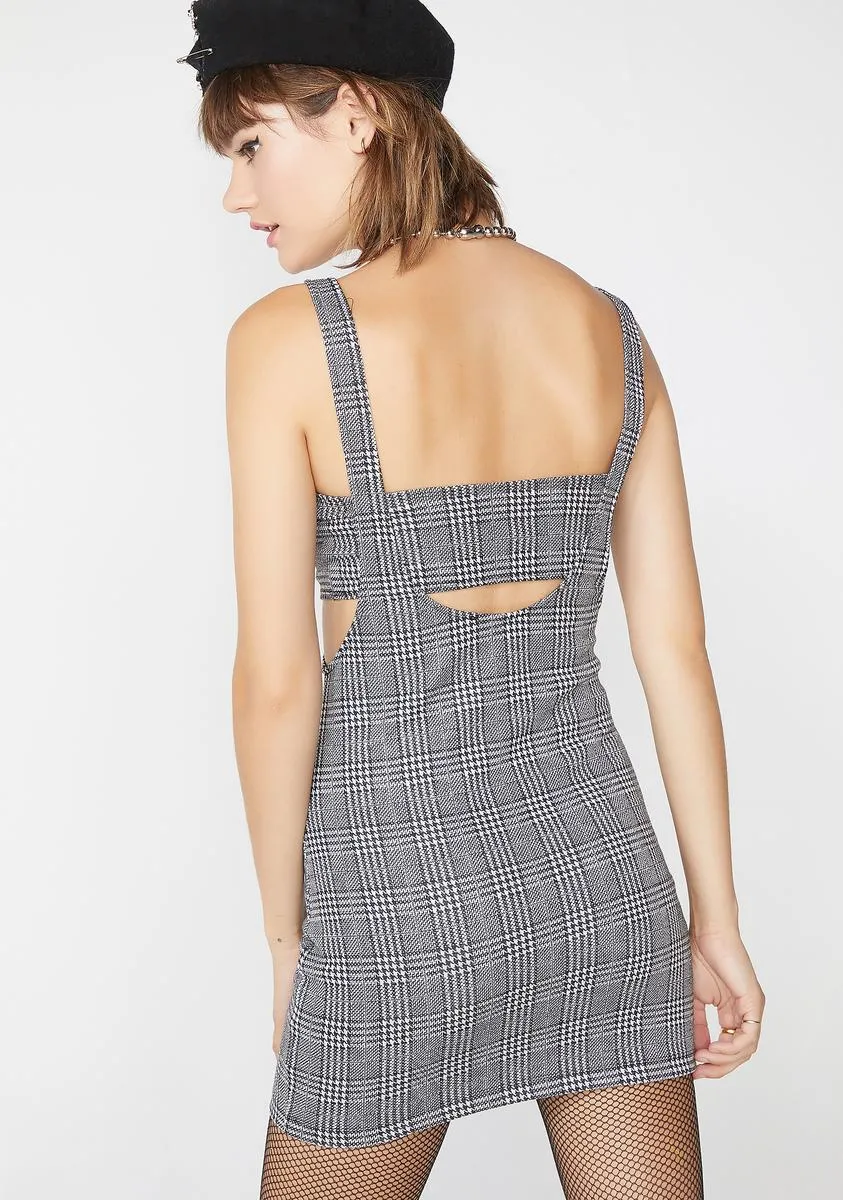 Charles Check Petra Bodycon Dress