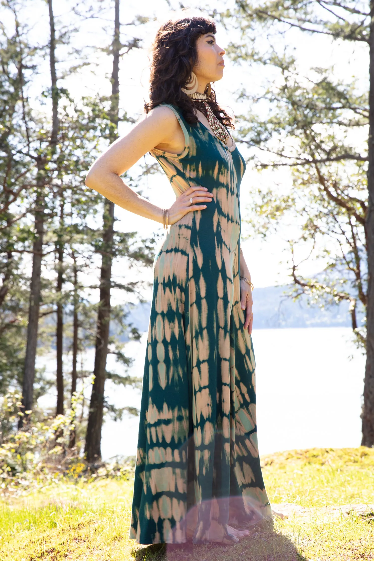 Dahlia Jumpsuit - shibori - 30% off