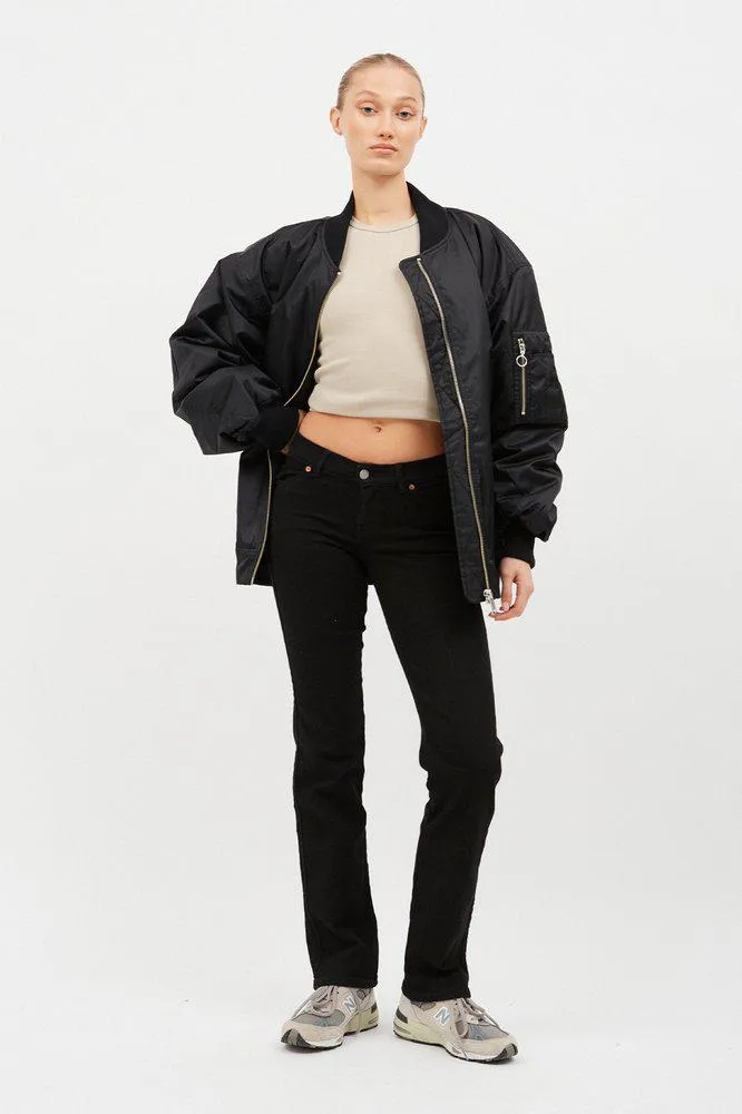 Dixy Straight - Solid Black