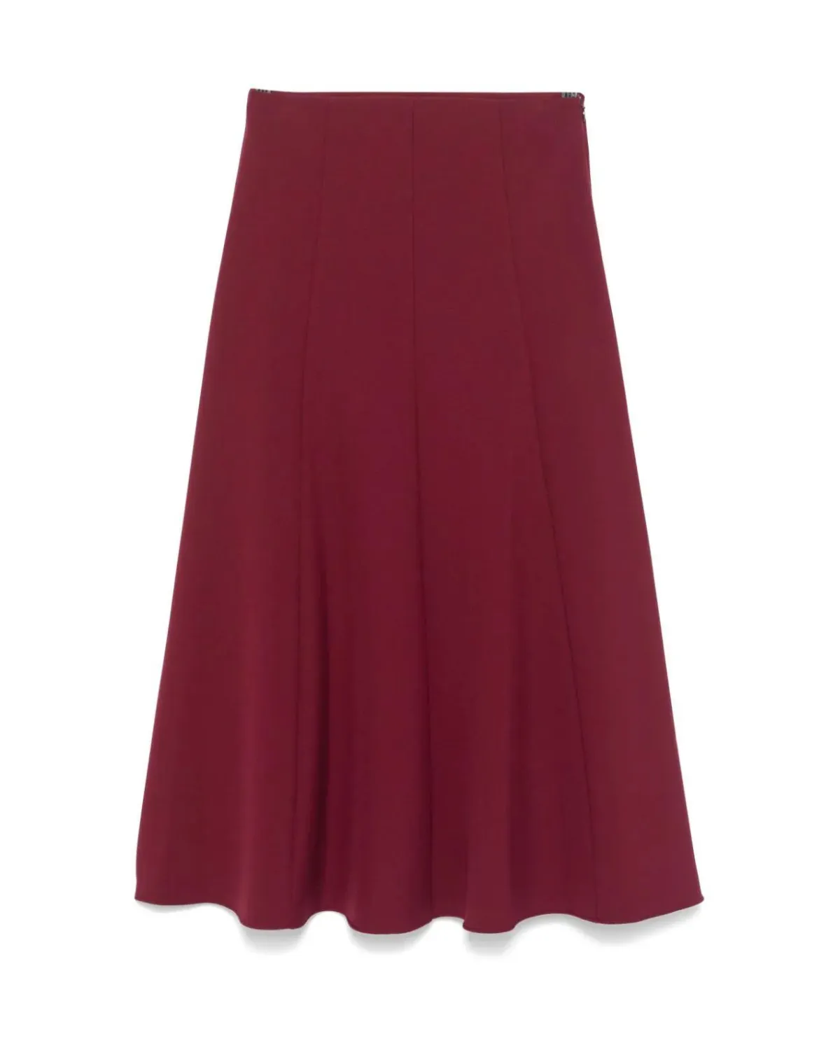 Dottie Aline Midi Skirt (Oxblood)