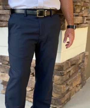 Dylan 2.0 - Short Rise Men's Dress Pant with Stretch - Relaxed Fit/ Straight Leg - 2 Colors Available