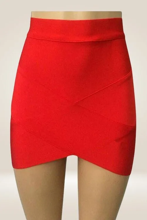 Elastic Bodycon Micro Mini Skirt