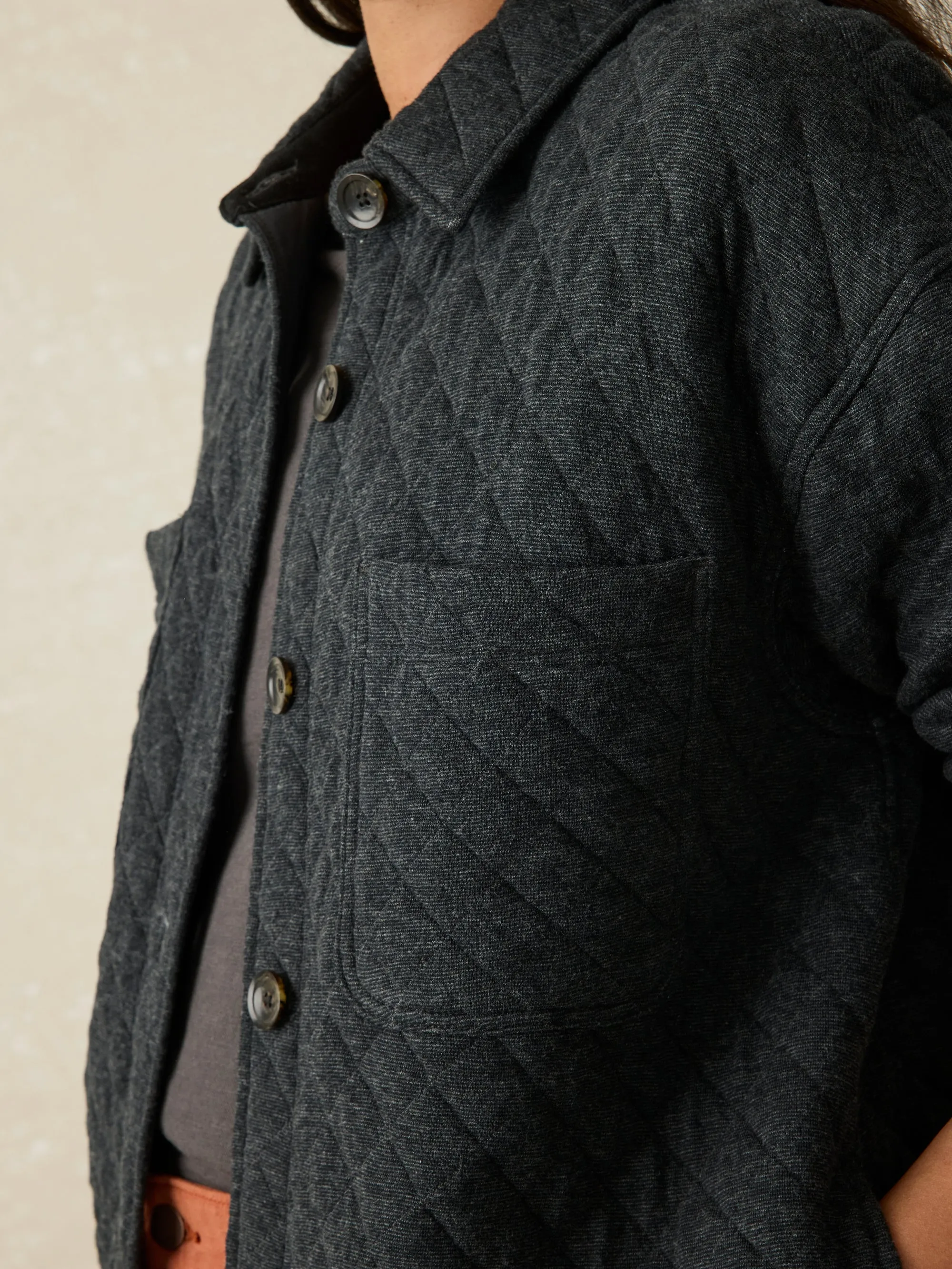 Epic Quilted Fleece Shirt Jacket