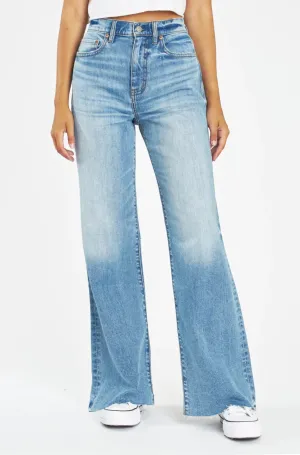Far Out High Rise Wide Leg Jean