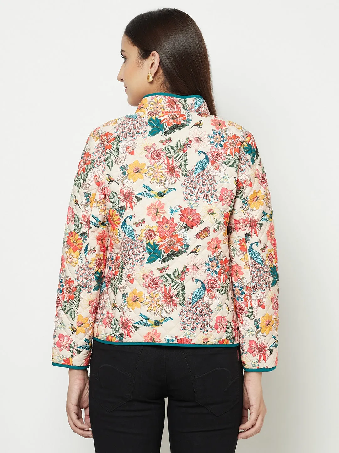 Floral Quilted Jacket