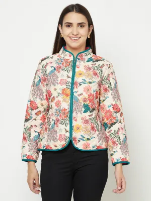 Floral Quilted Jacket
