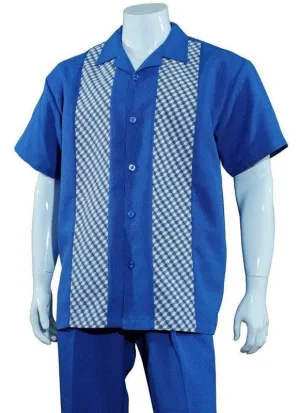 Fortino Landi Walking Set 2968-Blue