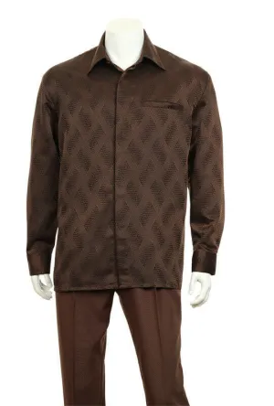 Fortino Landi Walking Set M2766-Brown