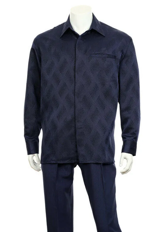 Fortino Landi Walking Set M2766-Navy