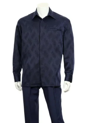 Fortino Landi Walking Set M2766-Navy