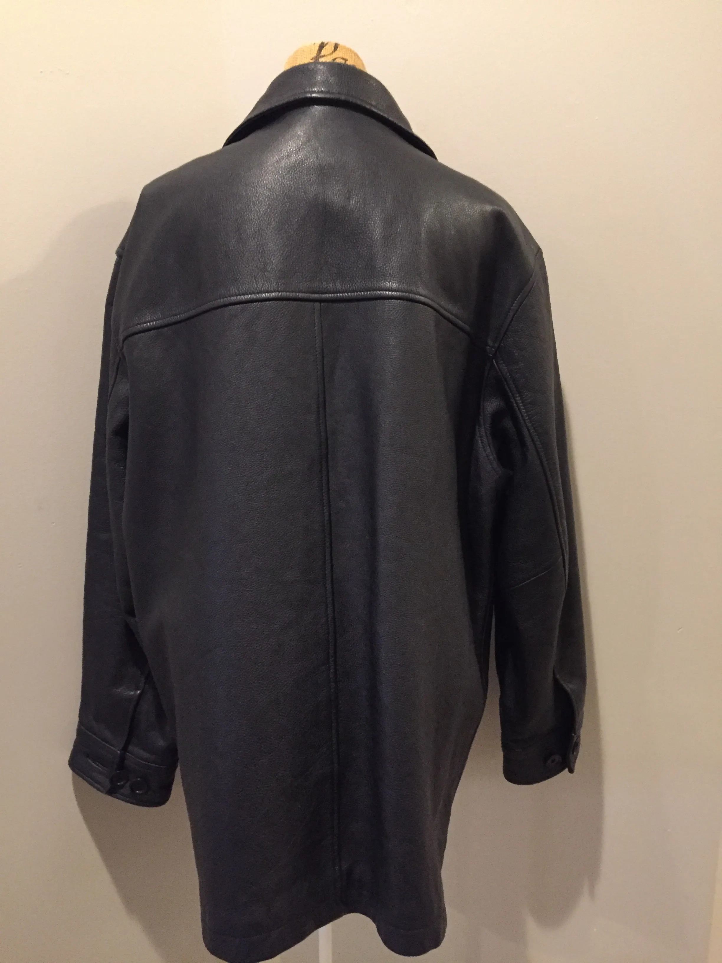 Gap Black Leather Jacket