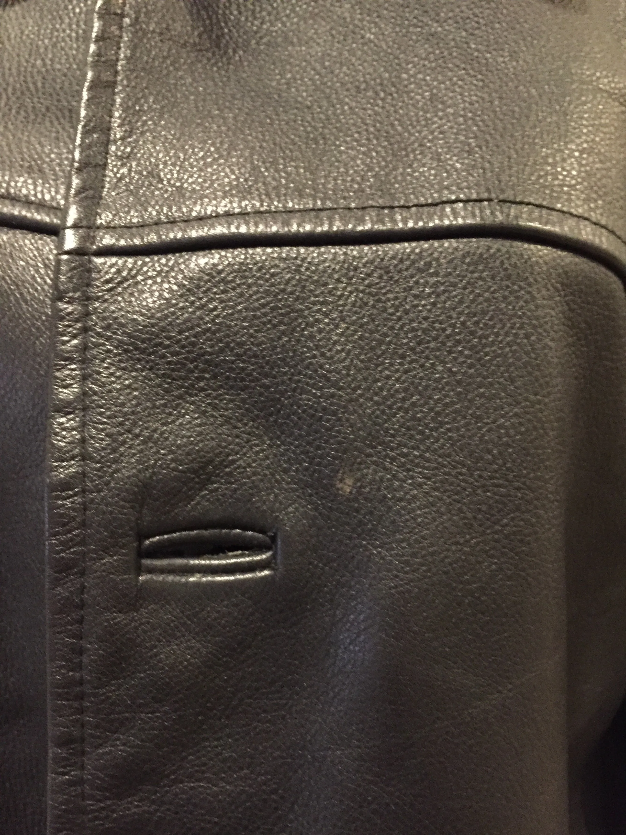 Gap Black Leather Jacket