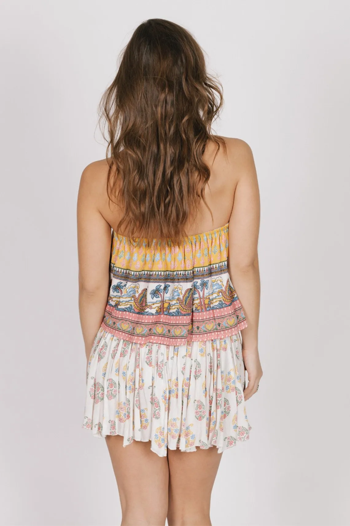 Golden Hour Ruffle Mini