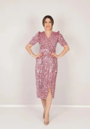 Graden Pink Bodycon Dress