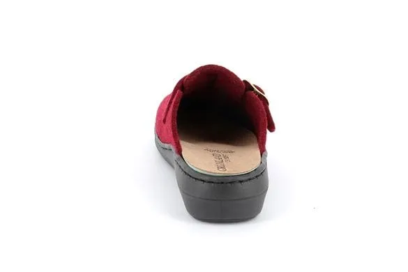Grunland Women's Dasa Slippers- Love/ Red